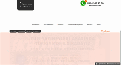 Desktop Screenshot of ikinciadamyayinlari.com.tr