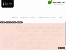 Tablet Screenshot of ikinciadamyayinlari.com.tr
